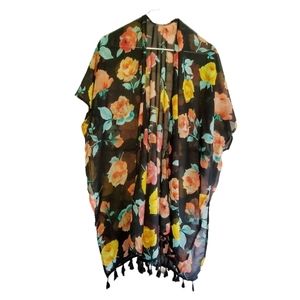 3 for $25 Sheer Floral Kimono